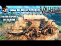 Valheim - How to build a Viking House - Mead Hall (Building Guide)