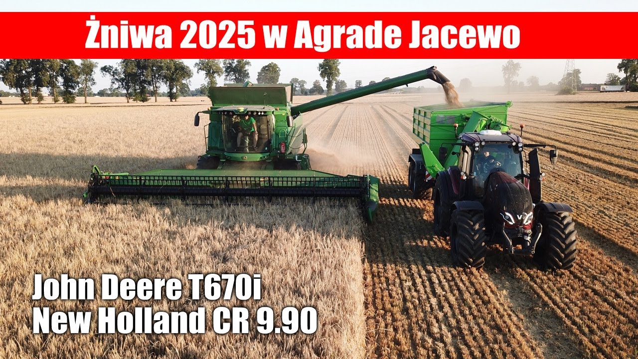 John Deere T670i, New Holland CR 9.90 – żniwa 2025 w Agrade Jacewo maxresdefault John Deere T670i, New Holland CR 9.90 – żniwa 2025 w Agrade Jacewo