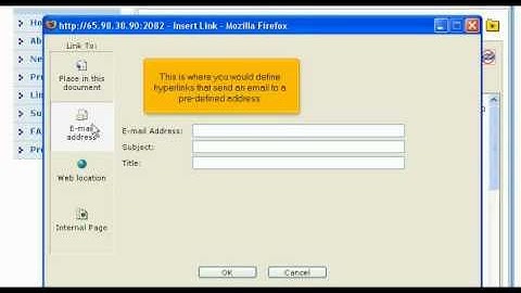WebHosting Break Presents: Creating Hyperlinks in RVSitebuilder
