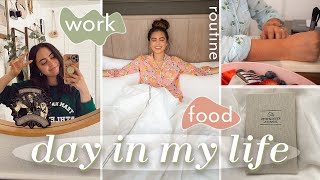  an honest + real day in my life // work, what i eat, + nighttime routine on myWW+ 