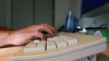 Apple M0116 (Apple Standard Keyboard) with Alps SKCM Salmon sound test.