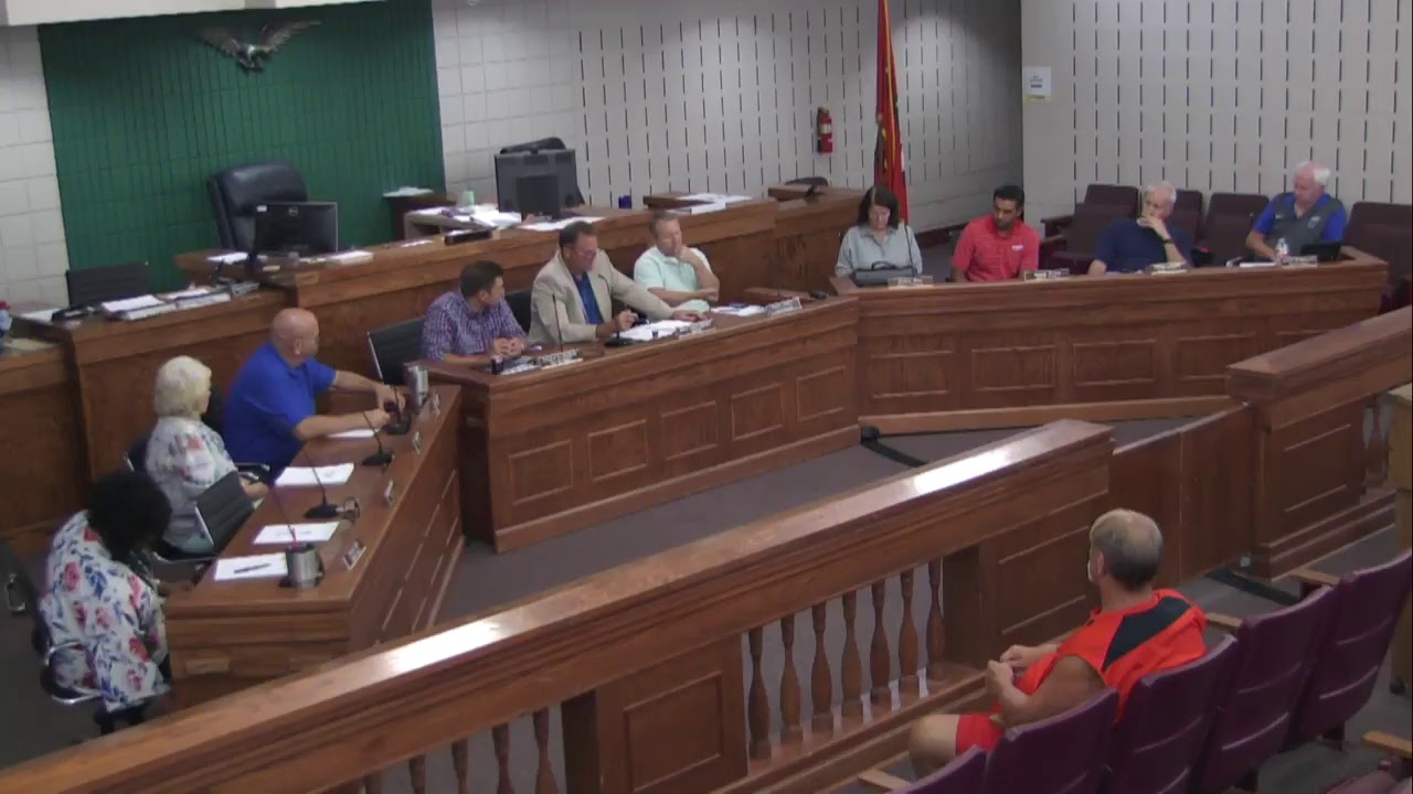 Conway, AR City Council meeting 8/22/17 YouTube