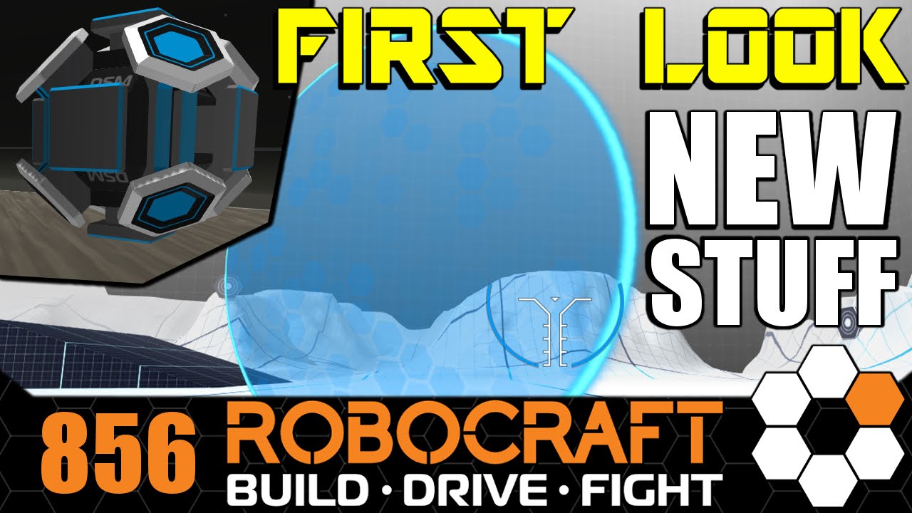 Robocraft Maximum Loadout - NEW STUFF Disc Shield Module FIRST LOOK