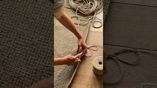 Jute Rug | Crochet Process & Final Look