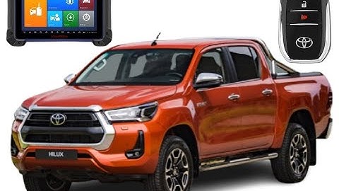 Expert tips. Program toyota hilux 2022 all keys lost smart key with autel IM608