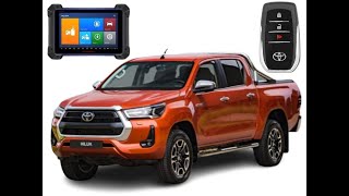 Expert tips. Program toyota hilux 2022 all keys lost smart key with autel IM608