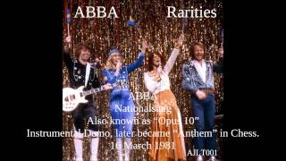 ABBA Nationalsång - Also known as “Opus 10” [AJLT001]