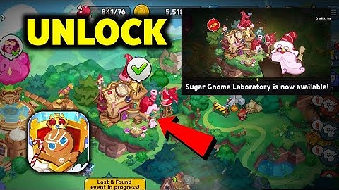How To Unlock Sugar Gnome Laboratory in Cookie Run Kingdom