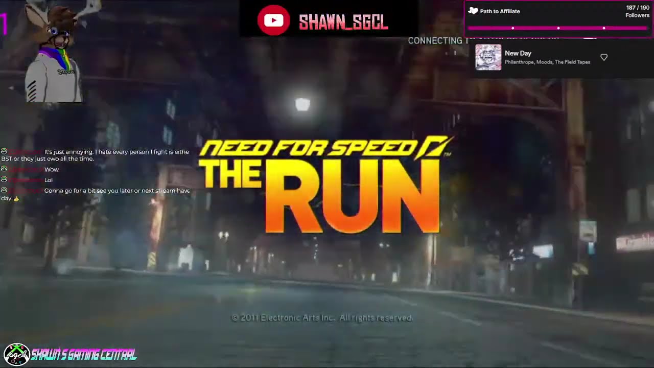 Playing NFS The Run on PS3
