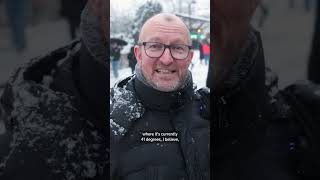 Surprise snowfall turns Paris into winter wonderland