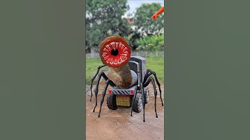 Upgrade CHOO CHOO CHARLES Monsrer Spider diy #creepycartoy #mcqueen  #choochoocharles