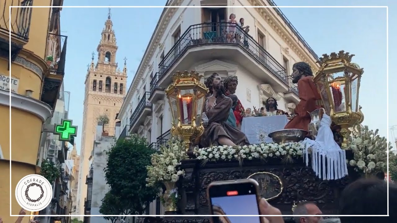 Misterio de la cena por la cuesta del bacalao Corpus Sevilla, 2025 ￼| semana Santa Sevilla, 2025