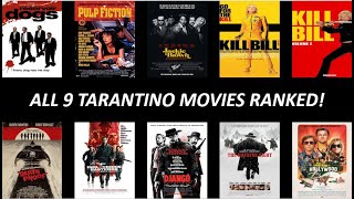 All 9 Quentin Tarantino Movies Ranked Worst To Best Youtube