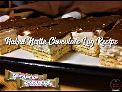 Naked Nestlé Chocolate Log Recipe | South African Recipes | Step By Step Recipes | EatMee Recipes