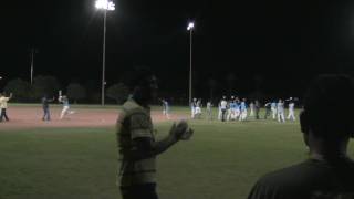 AZTwenty20 2009 Final: Last Run scored