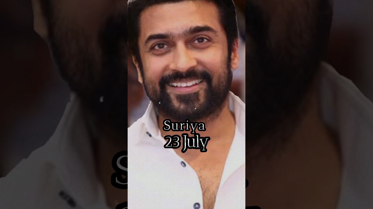 South actors and their birthday date part 2 💥🥵💥 