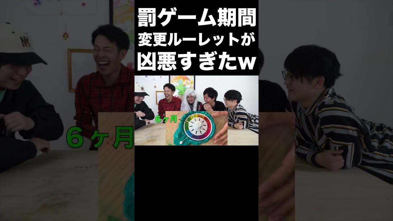 罰ゲーム期間変更ルーレット使ってみたら衝撃の結果にwww【東海オンエア】