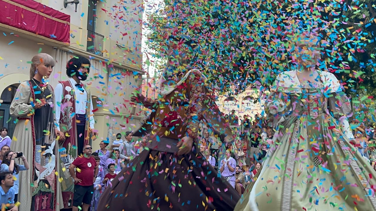 Ball dels Gegants de Sant Andreu de Llavaneres- Festa Major 2025
