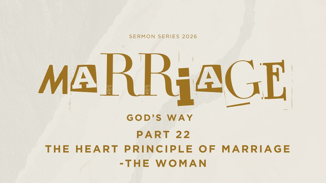 Marriage Series Part 24-The Gravity of Marriage (July 26, 2026)
