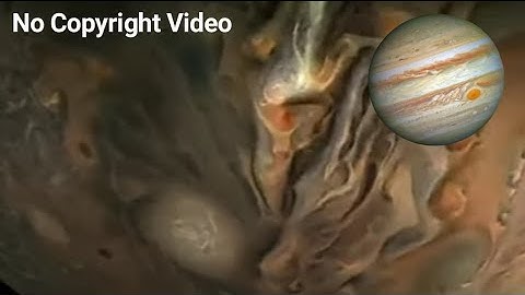 Jupiter Rotation in space No Copyright Video