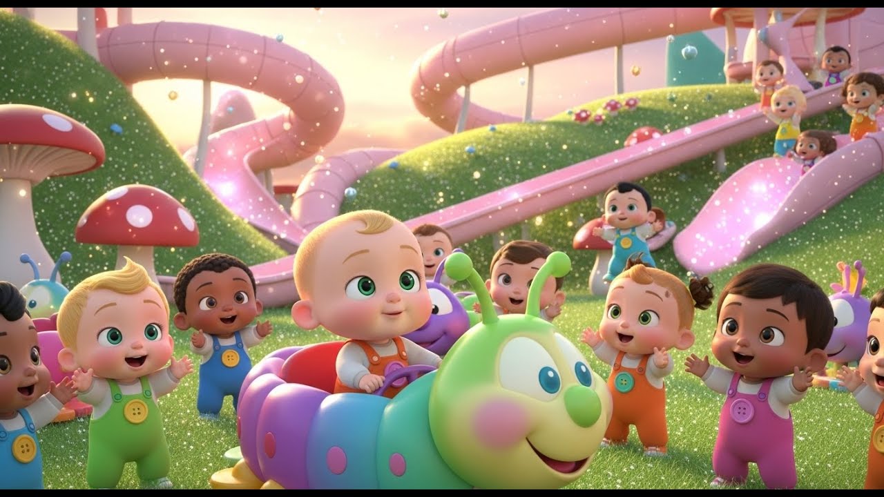 Playground Magic Bus 🚌✨ Fun Kids Song | Playtime & Learning Adventure