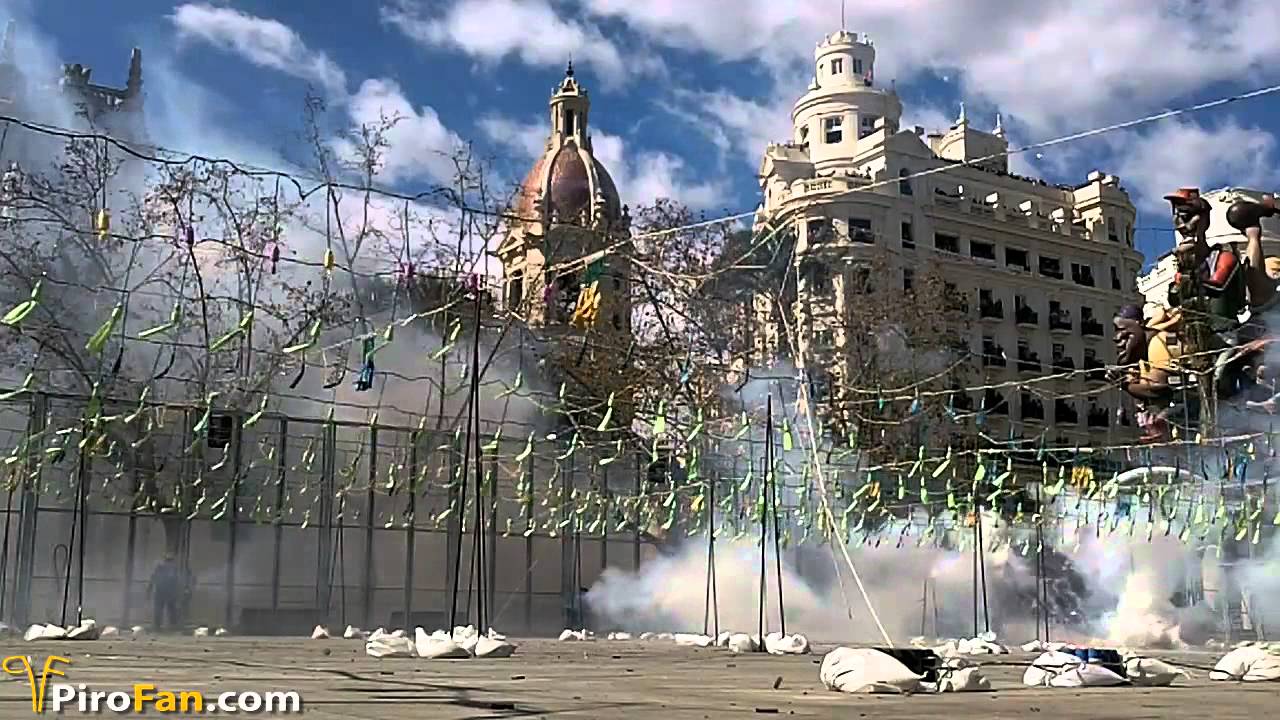 Pirotecnia El Portugués - Mascletà 14 de Marzo Fallas 2013