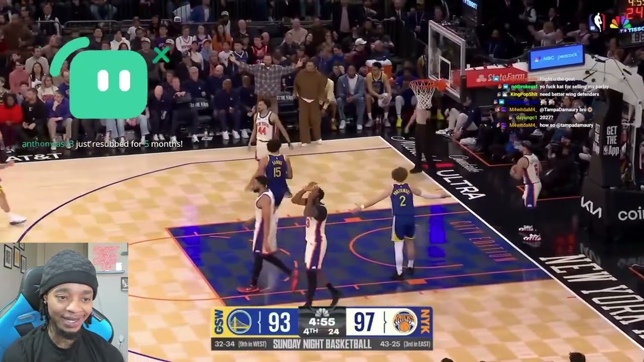 FlightReacts To WARRIORS at KNICKS | FULL GAME HIGHLIGHTS | March 15, 2026!