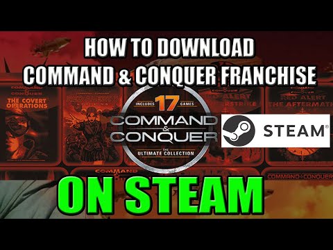 How to buy & download C&C Franchise bundle in Steam (Red Alert, Yuri's Revenge, Generals, Renegade)