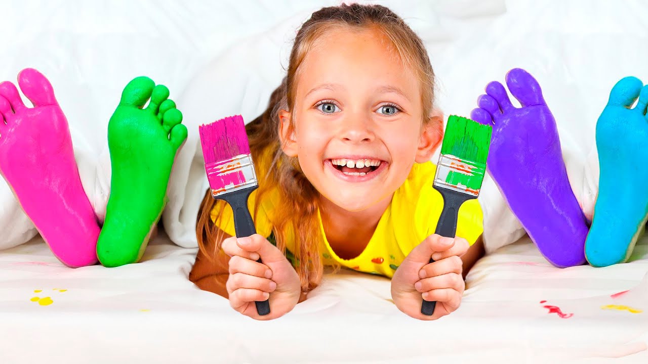 Приключение Майи и Маши: Цвета и Увлекательные Игры - YouTube