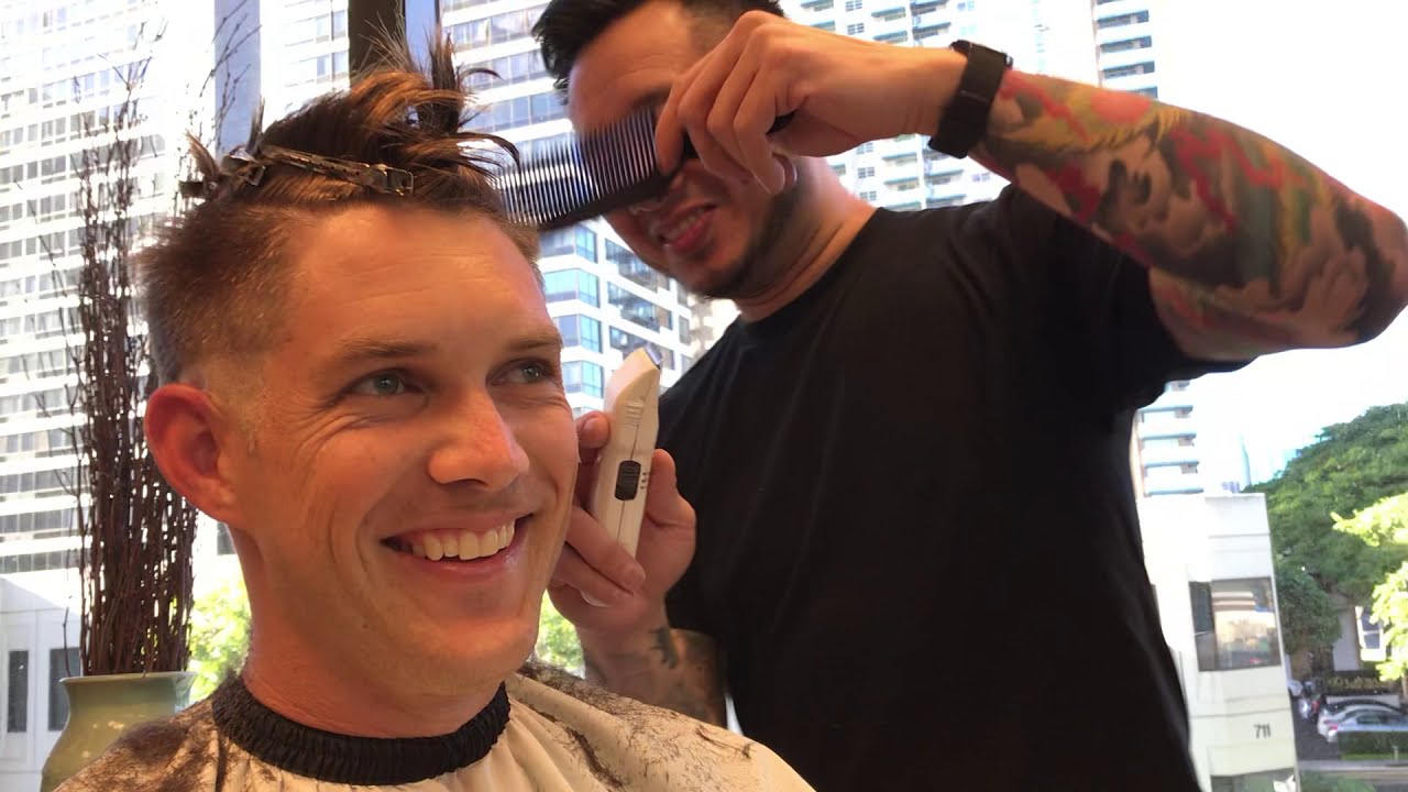 Best hair stylist in Hawaii Haircut Vlog YouTube
