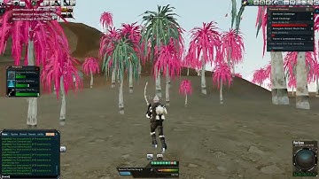 Tree Harvesting on Planet Cyrene. New Tree cutting area.  Entropia Universe