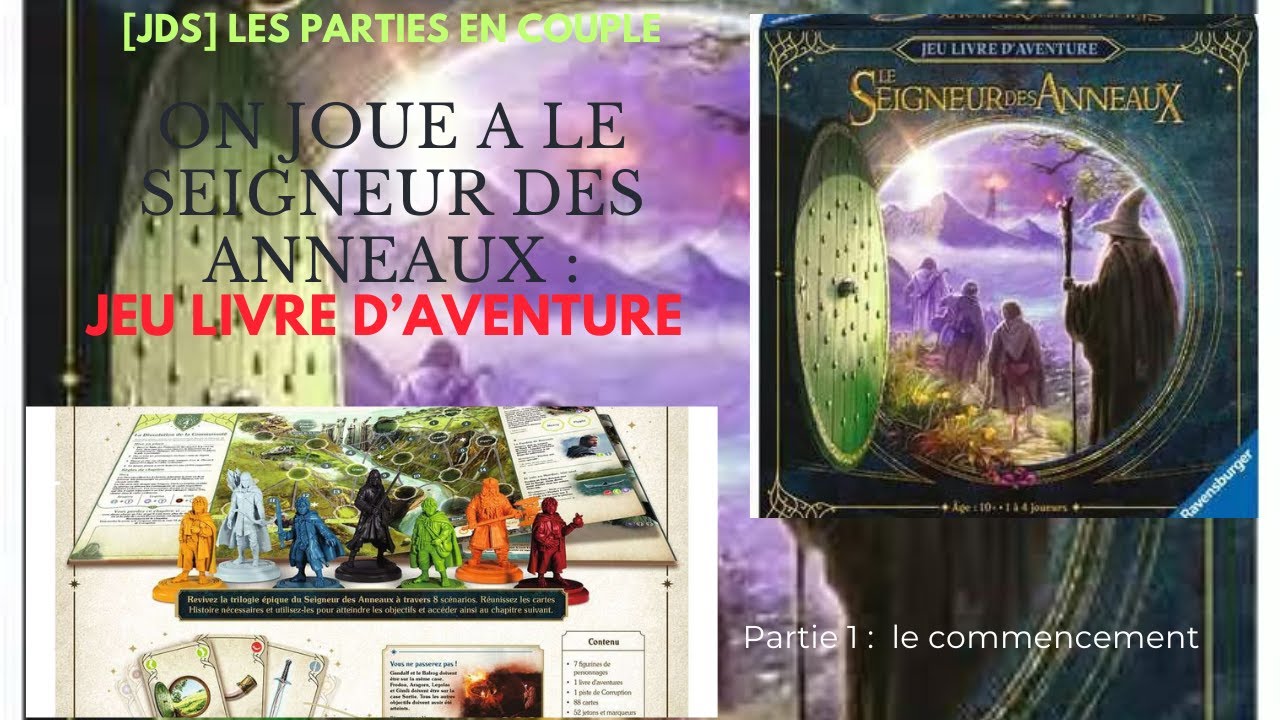 Le Seigneur des Anneaux - Jeu Livre d'Aventure