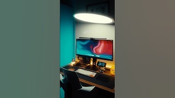 Before vs. After desk setup using the brand new amaran Verge Max! #lighting #setup #desksetup