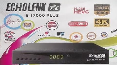 Echolink E 17000 Plus Goda Biltin Wifi Recever 2022