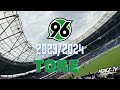 Hannover 96 highlights 20232024 alle tore aus den vlogs