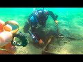 Diver&#39;s Explore 1800&#39;s Shipwreck!! Gold  Relics Found