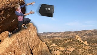 THROWING ABANDONED SAFE OFF A 200FT CLIFF!!