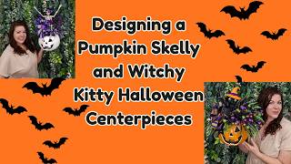 How to make a Pumpkin Skelly and Witchy Kitty with Southern Owls This was a prerecorded live