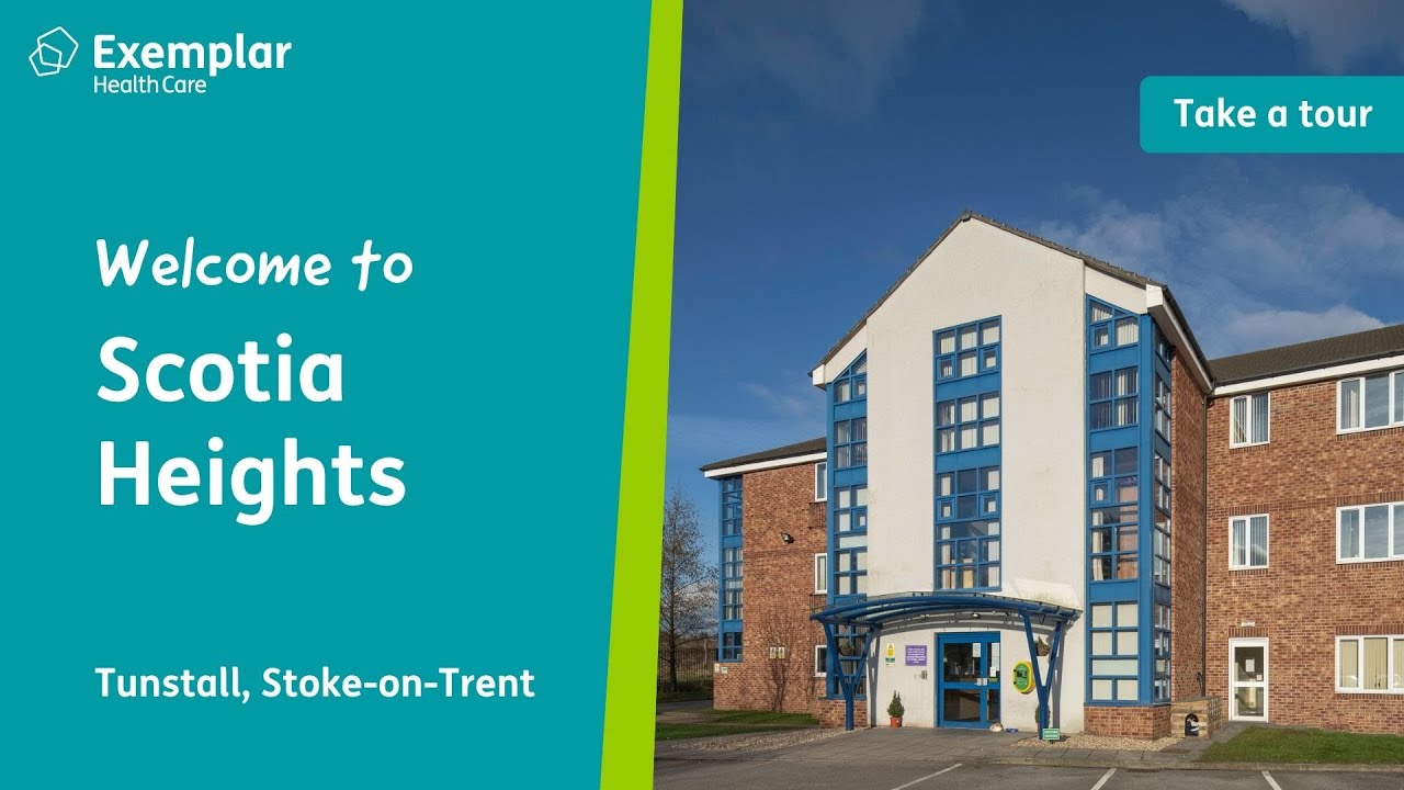 Take a video tour of Scotia Heights care home in Stoke Exemplar