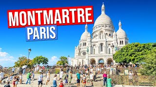 MONTMARTRE PARIS, France 4K (A tour of the famous district of Paris)