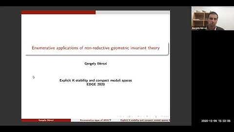Gergely Bérczi (Aarhus University) - Enumerative applications of non-reductive GIT