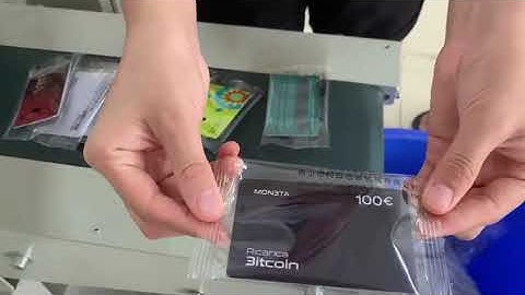 Automatic Paper Cards Feeding Counting with Auto Card Feeder Packaging Machine