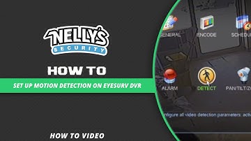 How to set up Motion Detection on EYEsurv DVR