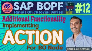 Actions in BOPF (BOPF Tutorial - #12)
