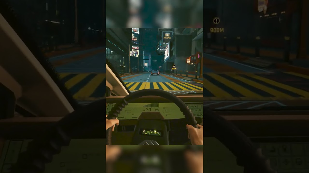 Driving in Cyberpunk 2077 2.0 is Easy