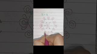 Simple Rangoli Design | 5*3 Pulli Kolam #rangoli #kolam #ytshorts #dailyrangoli #ytshorts #daily #yt