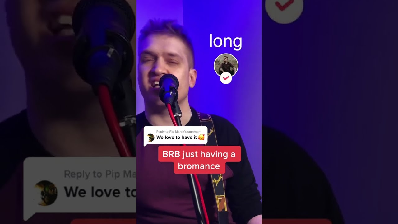 🔴 brb just having a bromance 🟣