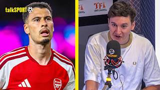 "DISGRACEFUL TREATMENT" Jacob Hawley SLAMS Arsenal over handling of Gabriel Martinelli's FUTURE