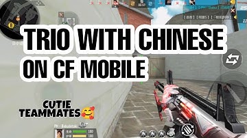 Crossfire Mobile Rank Match#1| with cutie chinese teammates