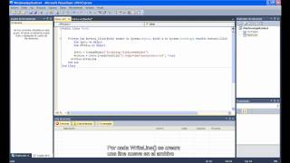 Como crear un Archivo de Texto - Visual Basic 2010